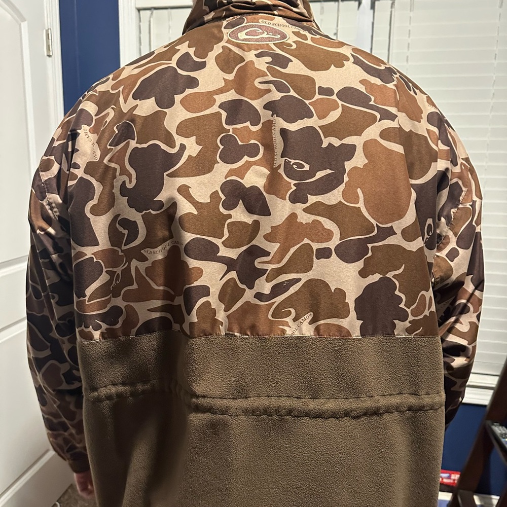 Drake Taupe Fleece Jacket - Picture 4 of 5